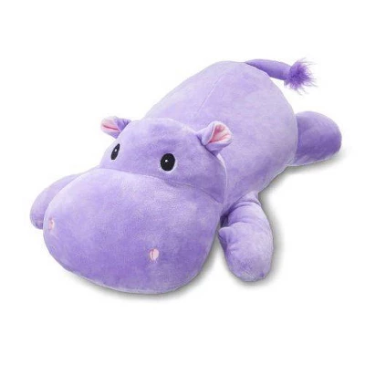 Snoozimals 20" Hippo Plush 5 Snoozimals 20" Hippo Plush - Image 3
