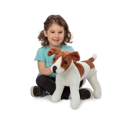 Melissa & Doug Giant Jack Russell Terrier - Lifelike Stuffed Animal Dog (over 12 Inches Tall) 9 Melissa & Doug Giant Jack Russell Terrier - Lifelike Stuffed Animal Dog (over 12 Inches Tall) - Image 7