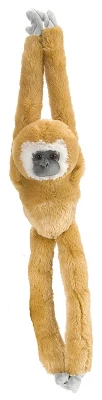 Wild Republic Hanging Monkey White Handed Gibbon Stuffed Animal, 20 Inches 3 Wild Republic Hanging Monkey White Handed Gibbon Stuffed Animal, 20 Inches