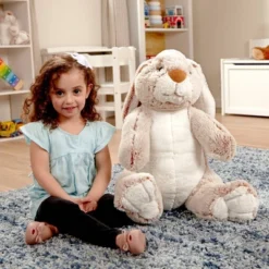 Melissa & Doug Giant Burrow Bunny 21" Stuffed Animal -Stuffed Toys Store GUEST 0632e909 d2ce 46b0 9355 30cba42854be