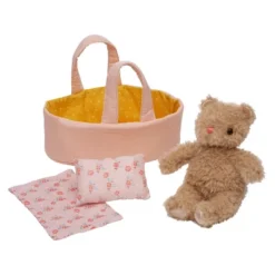 Manhattan Toy Moppettes Bea Bear Stuffed Animal Nurturing Playset With Bear Plush Toy, Fabric Bassinet, Blanket & Pillow 11 Manhattan Toy Moppettes Bea Bear Stuffed Animal Nurturing Playset With Bear Plush Toy, Fabric Bassinet, Blanket & Pillow -Stuffed Toys Store GUEST 07da0297 3a1e 4449 a0c4 abdfc67c172c