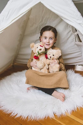 Bearington Conner Cuddlesmore Stuffed Animal Plush With A Heart And A Rose, 11 Inches 3 Bearington Conner Cuddlesmore Stuffed Animal Plush With A Heart And A Rose, 11 Inches