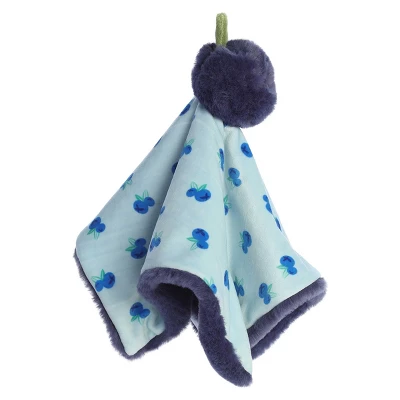 Ebba Large Blueberry Luvster Precious Produce Snuggly Baby Stuffed Animal Blue 13" 4 Ebba Large Blueberry Luvster Precious Produce Snuggly Baby Stuffed Animal Blue 13" - Image 2