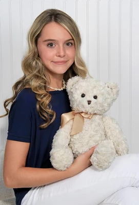 Bearington Huggles Creamy White Plush Bear: 16 Tall Classic Stuffed Teddy Bear 3 Bearington Huggles Creamy White Plush Bear: 16 Tall Classic Stuffed Teddy Bear