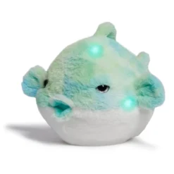 FAO Schwarz 12" Glow Brights LED With Sound Blowfish Toy Plush -Stuffed Toys Store GUEST 15d14ef2 6ca4 4b8e aef7 402896d2174a