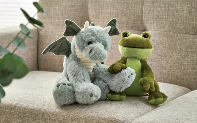 Bearington Ribbity Plush Stuffed Animal Frog, 8.5 Inches 5 Bearington Ribbity Plush Stuffed Animal Frog, 8.5 Inches - Image 3