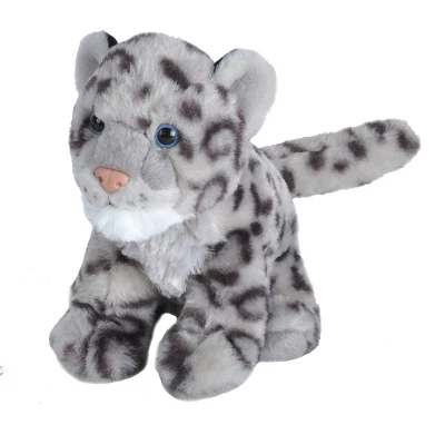 Wild Republic Cuddlekins Mini Baby Snow Leopard Stuffed Animal, 8 Inches 3 Wild Republic Cuddlekins Mini Baby Snow Leopard Stuffed Animal, 8 Inches