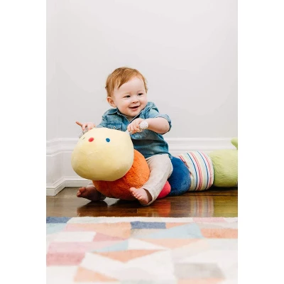 GUND Large 40 Inch Tinkle Crinkle Jumbo Caterpillar Sensory Stimulating Stuffed Animal Plush Toy For Children With Soft Material, Multicolor 3 GUND Large 40 Inch Tinkle Crinkle Jumbo Caterpillar Sensory Stimulating Stuffed Animal Plush Toy For Children With Soft Material, Multicolor