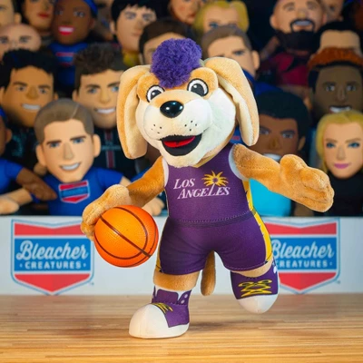 Bleacher Creatures Los Angeles Sparks Sparky 10" Mascot Plush Figure 7 Bleacher Creatures Los Angeles Sparks Sparky 10" Mascot Plush Figure - Image 6