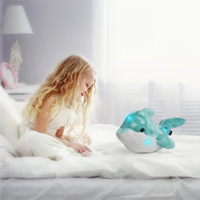 FAO Schwarz 17" Glow Brights LED With Sound Dolphin Toy Plush 3 FAO Schwarz 17" Glow Brights LED With Sound Dolphin Toy Plush