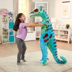 Melissa & Doug Jumbo T-Rex Dinosaur - Lifelike Stuffed Animal (over 4 Feet Tall) 14 Melissa & Doug Jumbo T-Rex Dinosaur - Lifelike Stuffed Animal (over 4 Feet Tall) -Stuffed Toys Store GUEST 244012ef a220 4c2f bb5d 05ced3c24930