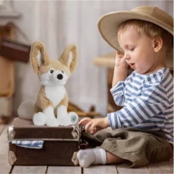 FAO Schwarz 10" Planet Love Recycled Bottle Fennic Fox Toy Plush