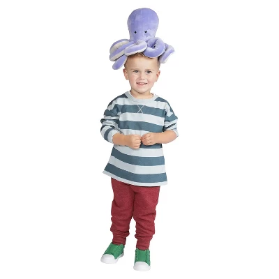 Manhattan Toy Sourpuss Octopus Velveteen Sea Life Toy Stuffed Animal, 13" 5 Manhattan Toy Sourpuss Octopus Velveteen Sea Life Toy Stuffed Animal, 13" - Image 3