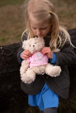 Bearington Ima Big Sister Plush Stuffed Animal Teddy Bear In Pink T-Shirt, 12 Inches -Stuffed Toys Store GUEST 247a4438 d7dd 4bdc be7e ed7a4b01149f