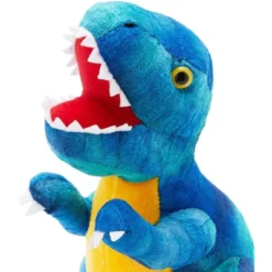 Blue Panda T-Rex Themed Plush Toy For Kids, Dinosaur Stuffed Animal Gift For Boys, 10 Inches, Blue -Stuffed Toys Store GUEST 27eef6fe 4afe 48cf b925 ec36fcbe35d4
