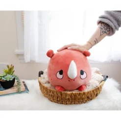 Toynk MochiOshis Rhino 12-Inch Character Plush Toy | Raiju Ookioshi -Stuffed Toys Store GUEST 28ab2d88 a1ff 4a9f 870b 2b491ffb5257