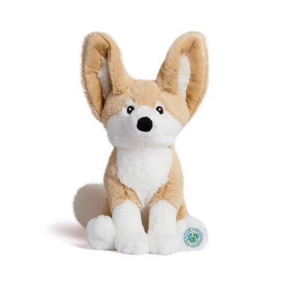 FAO Schwarz 10" Planet Love Recycled Bottle Fennic Fox Toy Plush 7 FAO Schwarz 10" Planet Love Recycled Bottle Fennic Fox Toy Plush - Image 5