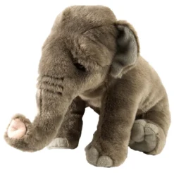 Wild Republic Cuddlekins Asian Elephant Stuffed Animal, 12 Inches
