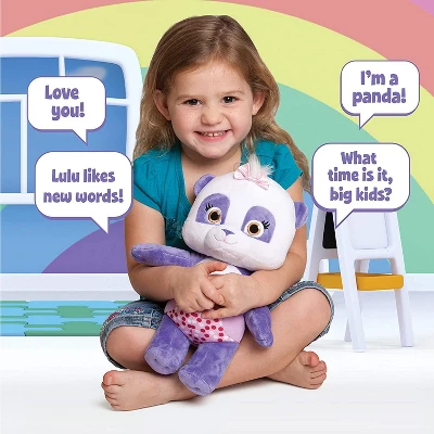 Word Party Snap Toys Talking Plush Stuffed Animal Toy - Lulu 12" 3 Word Party Snap Toys Talking Plush Stuffed Animal Toy - Lulu 12"