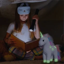 FAO Schwarz 13" White Unicorn Glow In The Dark Toy Plush -Stuffed Toys Store GUEST 31725884 4f50 4d69 80af 994473fb3de4