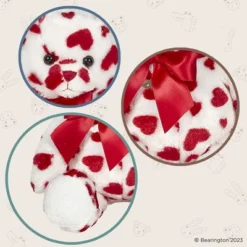 Bearington Lil' Cutie White Stuffed Animal Teddy Bear With Hearts And A Red Bow, 14 Inches -Stuffed Toys Store GUEST 360d7e1f a90a 4f98 af42 f903a1735a30