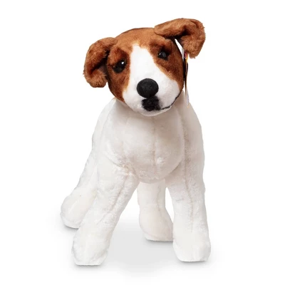 Melissa & Doug Giant Jack Russell Terrier - Lifelike Stuffed Animal Dog (over 12 Inches Tall) 5 Melissa & Doug Giant Jack Russell Terrier - Lifelike Stuffed Animal Dog (over 12 Inches Tall) - Image 3