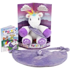 Plushible Story Book And Plush Set Poppy's Greatest Gift