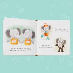 Tickle & Main We Are Twins, Baby And Toddler Twin Gift Set, Keepsake Book And Set Of 2 Plush Elephant Rattles For Boys And Girls -Stuffed Toys Store GUEST 39c99c93 16d0 4244 870a 3bb68ba0c5d5