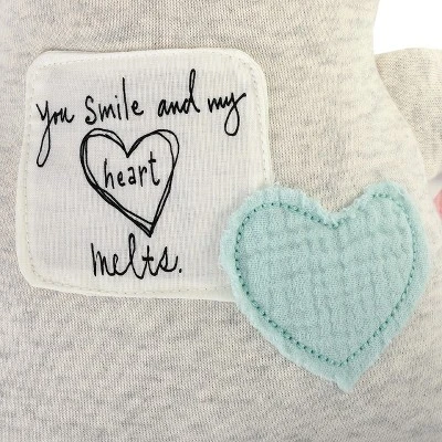 DEMDACO Poetic Threads Bear - Boy 17 Inch - Blue 6 DEMDACO Poetic Threads Bear - Boy 17 Inch - Blue - Image 4