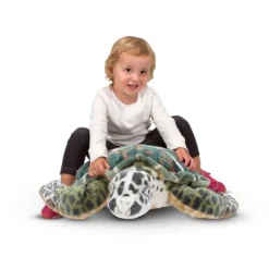 Melissa & Doug Giant Sea Turtle - Lifelike Stuffed Animal (nearly 3 Feet Long) -Stuffed Toys Store GUEST 39f13855 993f 4acd b7aa 09efed7bbe87
