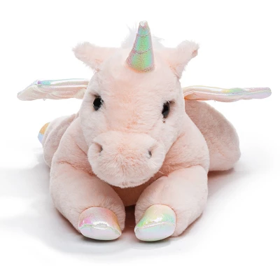 FAO Schwarz Pegasus Ultra-Soft Fur Cuddly 15" Stuffed Animal 8 FAO Schwarz Pegasus Ultra-Soft Fur Cuddly 15" Stuffed Animal - Image 6