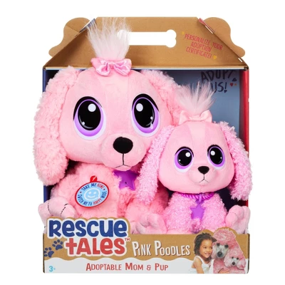 MGA Entertainment Rescue Tales Adoptable Mom & Pup - Pink Poodle 6 MGA Entertainment Rescue Tales Adoptable Mom & Pup - Pink Poodle - Image 4
