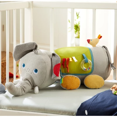 HABA Discovery Elephant - Oversized Plush Sensory Activity Toy For Baby Nursery's - Ages 6 Months + 7 HABA Discovery Elephant - Oversized Plush Sensory Activity Toy For Baby Nursery's - Ages 6 Months + - Image 5