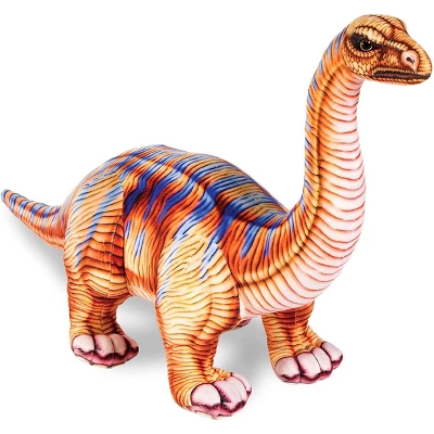 Underwraps Real Planet Apatosaurus Brown 21.5 Inch Realistic Soft Plush 3 Underwraps Real Planet Apatosaurus Brown 21.5 Inch Realistic Soft Plush