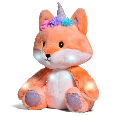 FAO Schwarz 14" Foxicorn LED Plush With Sound 5 FAO Schwarz 14" Foxicorn LED Plush With Sound - Image 3