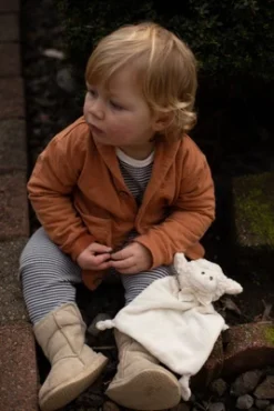 Bearington Baby Wee Lamby, Small Lamb Stuffed Animal Lovey Security Blanket, 8" X 7" -Stuffed Toys Store GUEST 42722368 bcbd 4924 b392 2a5774ea21e2