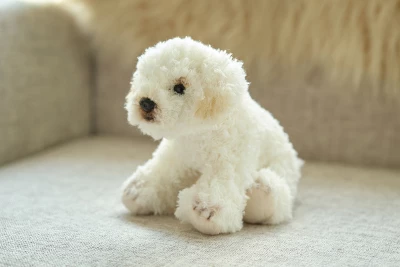 Bearington Lil' Bisquit Plush Labradoodle Stuffed Animal Puppy Dog, 6.5 Inch 5 Bearington Lil' Bisquit Plush Labradoodle Stuffed Animal Puppy Dog, 6.5 Inch - Image 3