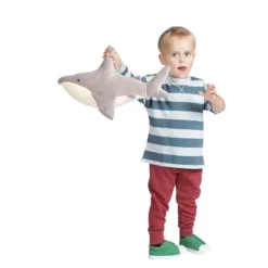 Manhattan Toy Snarky Sharky Velveteen Sea Life Toy Shark Stuffed Animal, 16" -Stuffed Toys Store GUEST 4a25a83c 35de 423a a302 e8095e9ea48e