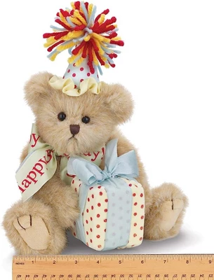 Bearington Happy Birthday Plush Suffed Animal Teddy Bear, 10" 2 Bearington Happy Birthday Plush Suffed Animal Teddy Bear, 10"