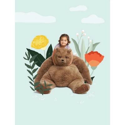 Manhattan Toy Kodiak Bear Jumbo Plush Toy 4 Manhattan Toy Kodiak Bear Jumbo Plush Toy - Image 2