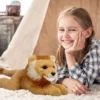 FAO Schwarz 15" Adopt A Wild Pal Lion Male Toy Plush