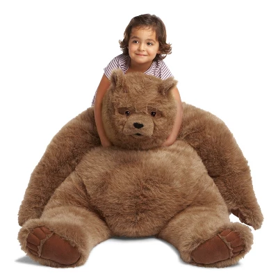 Manhattan Toy Kodiak Bear Jumbo Plush Toy 3 Manhattan Toy Kodiak Bear Jumbo Plush Toy