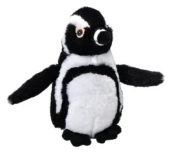 Wild Republic Ecokins Mini Black Footed Penguin Stuffed Animal, 8 Inches