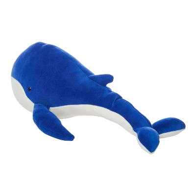 Manhattan Toy Velveteen Wistful Whale Sea Life Toy Stuffed Animal, 16" 3 Manhattan Toy Velveteen Wistful Whale Sea Life Toy Stuffed Animal, 16"