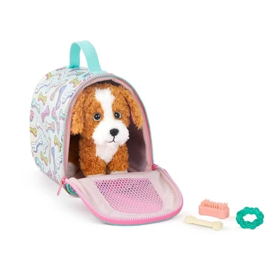 Glitter Girls Froo Froo Pup With Carrier 3 Glitter Girls Froo Froo Pup With Carrier