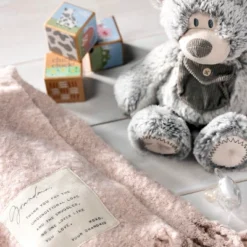 DEMDACO Gray Pocket Prayer Bear 11" -Stuffed Toys Store GUEST 584c4469 eeb6 4f5b 9a87 49f22add477a