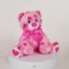 Bearington Pink Plush Stuffed Animal Teddy Bear With Hearts, 8.5 Inches -Stuffed Toys Store GUEST 59b8506c 3bb9 411d bdc8 edb4845b7e6e