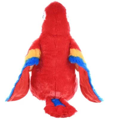 Wild Republic Cuddlekins Scarlet Macaw Stuffed Animal, 12 Inches 6 Wild Republic Cuddlekins Scarlet Macaw Stuffed Animal, 12 Inches - Image 4