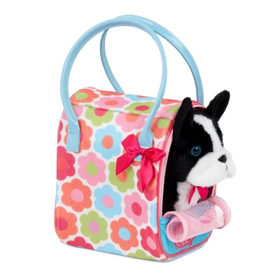 Pucci Pups Classic Glam Bag & Boston Terrier Pup Stuffed Animal 5 Pucci Pups Classic Glam Bag & Boston Terrier Pup Stuffed Animal - Image 3