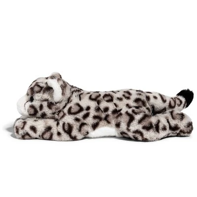 FAO Schwarz 15" Adopt A Wild Pal Endangered Snow Leopard Plush 7 FAO Schwarz 15" Adopt A Wild Pal Endangered Snow Leopard Plush - Image 5